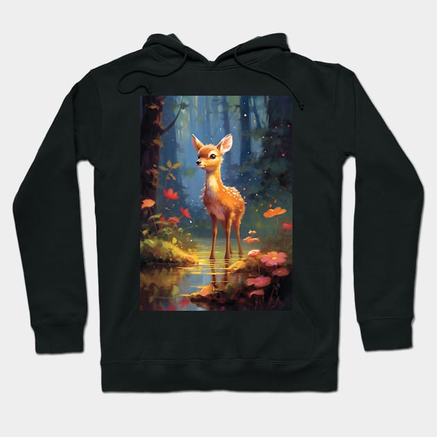 Dear Deer Hoodie by MyMagicalPlace